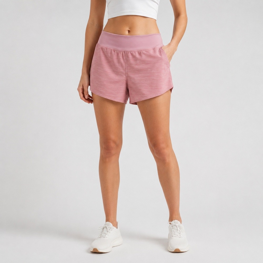 Athleta Run With It Shorts Trail Running Hiking Outdoors Travel Pink Size 1X